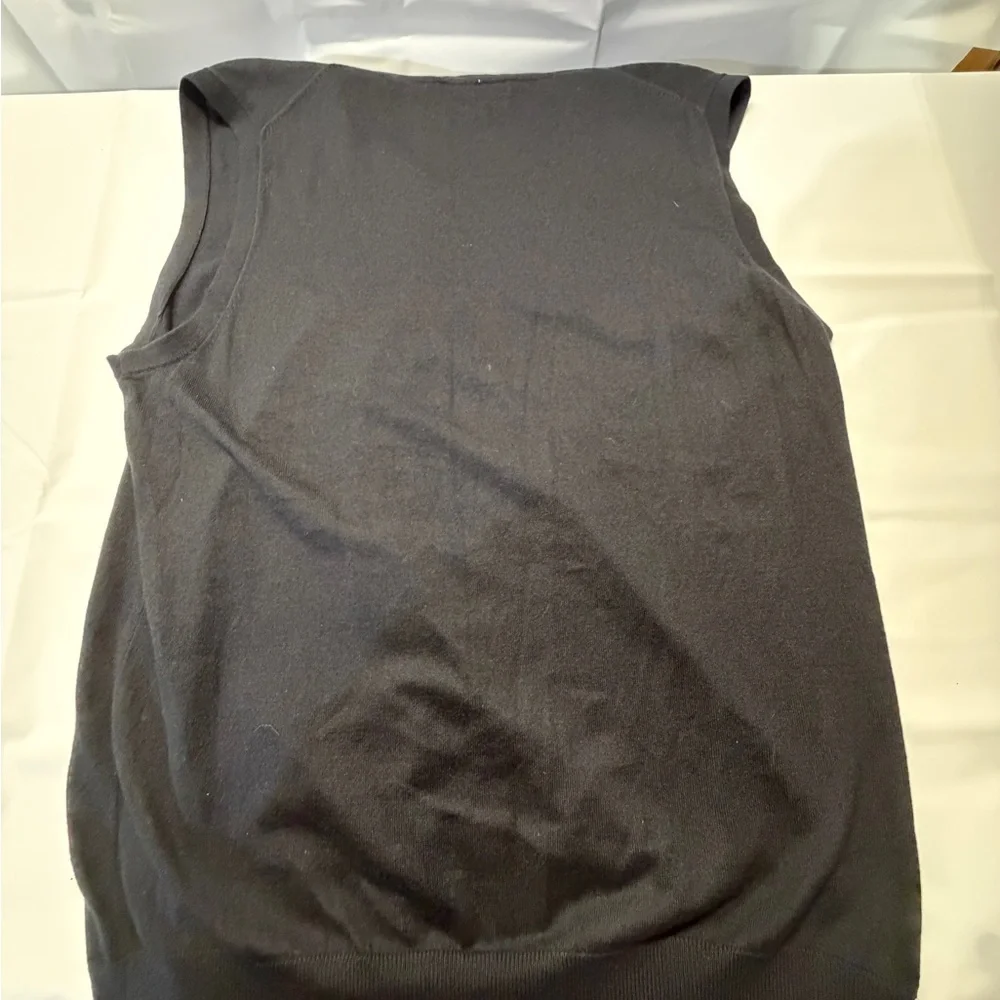 Banana Republic Dark‎ Gray V-Neck Sweater Vest
